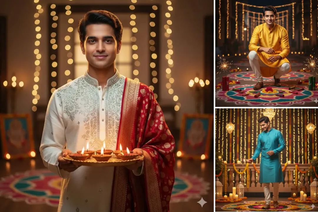 Instagram Trending Diwali AI Photo Editing Prompts 2025 – Best Festival Edits